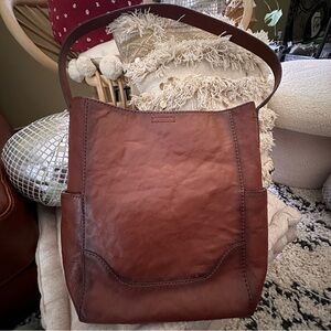 Frye leather hobo bag